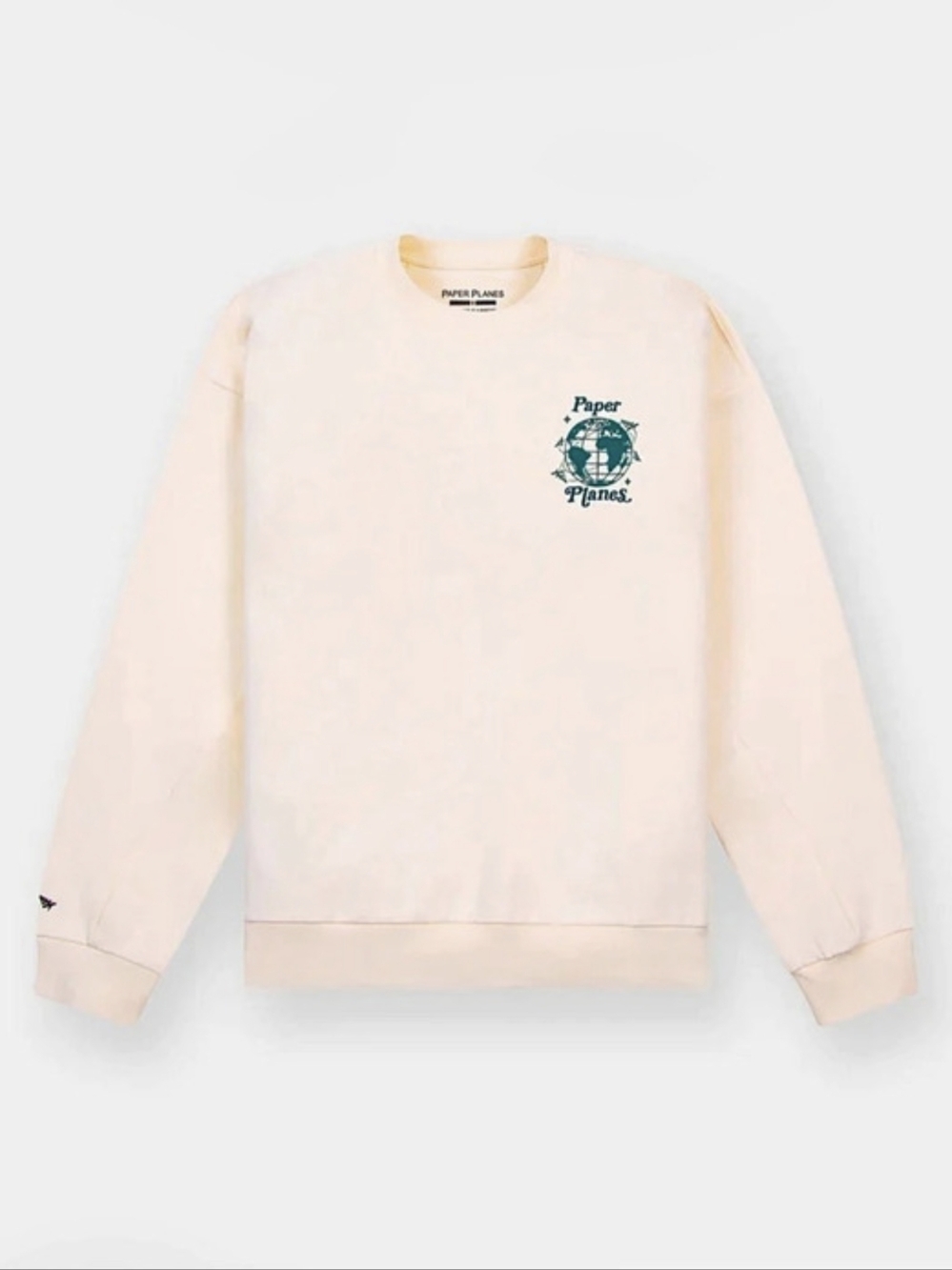 The Paper Planes Paper Planes Vision Crewneck Graphic Sweatshirt Pink